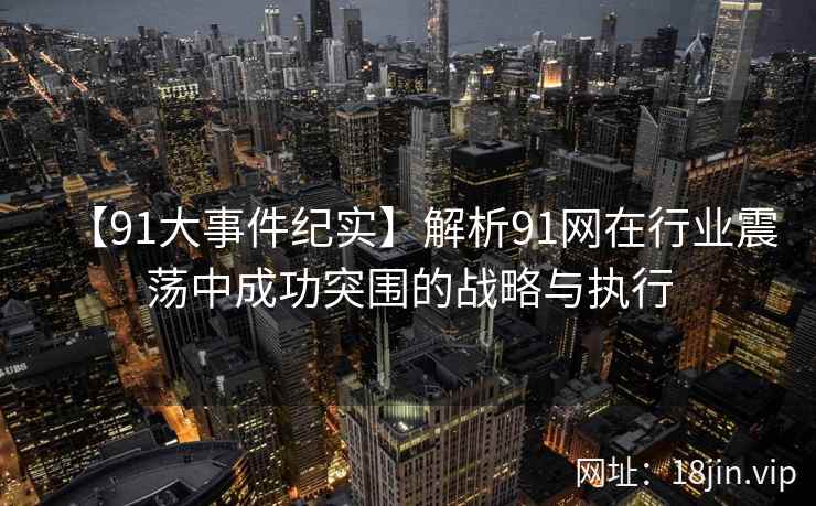 【91大事件纪实】解析91网在行业震荡中成功突围的战略与执行